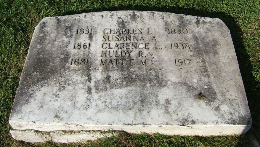Clarence L. Greenleaf Gravestone